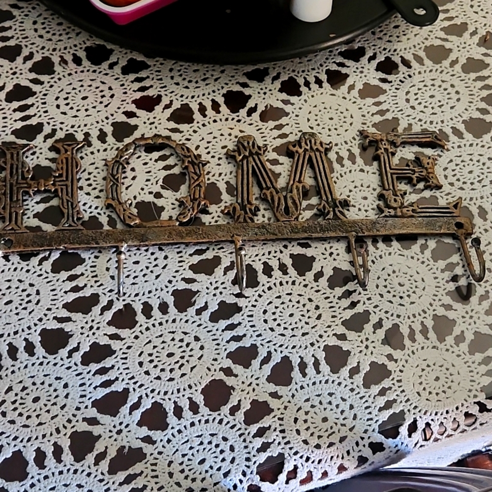 Metal sing home key holder